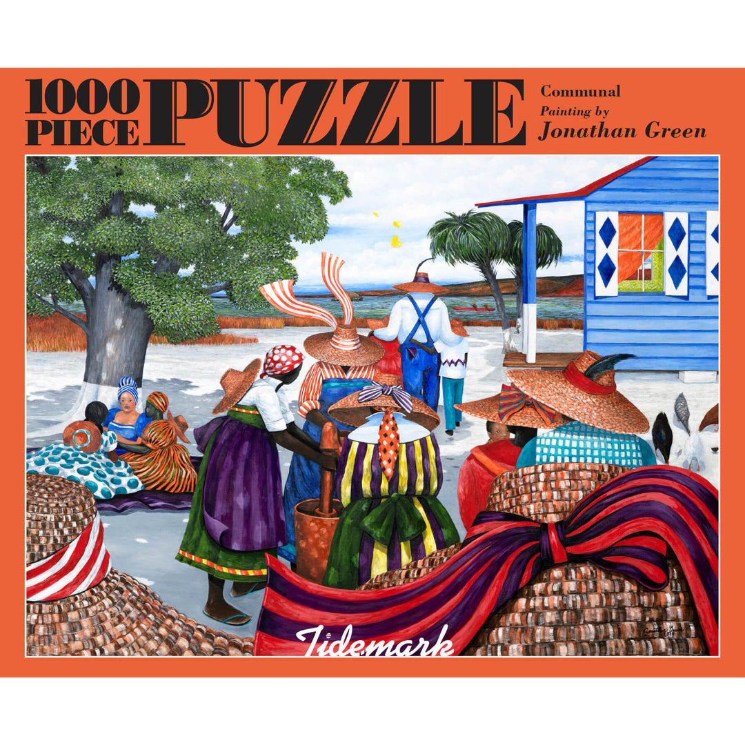 Communal by Jonathan Green: African American Jigsaw Puzzle
