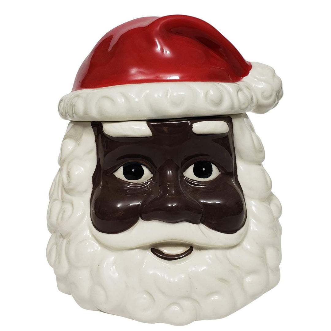 African American Santa Claus Cookie Jar by Soulful Generations