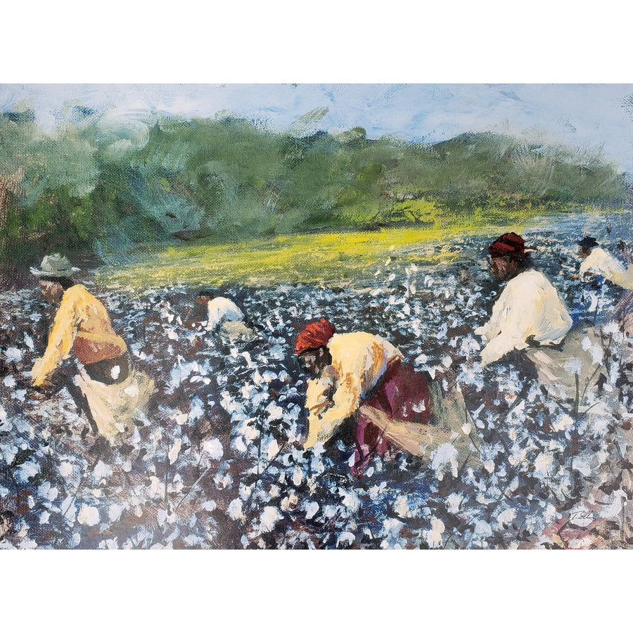 Cotton Pickers by Ted Ellis