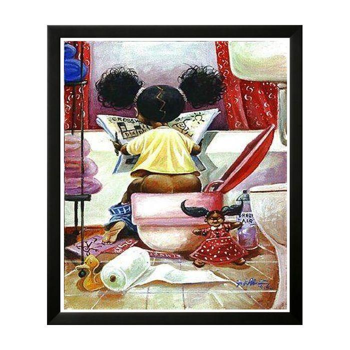 Crossword Puzzle by Frank Morrison (Black Frame)