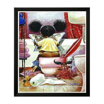 Crossword Puzzle by Frank Morrison (Black Frame)