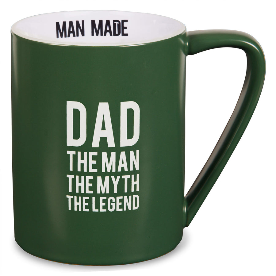 Dad the Man, the Myth, the Legend (Man Made) by Pavilion Gifts (Front)