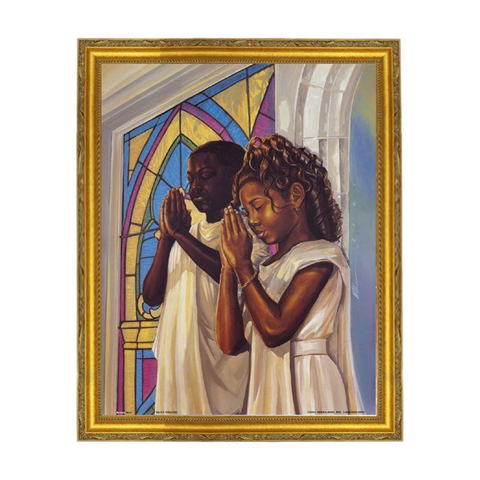 Daily Prayer by Kevin "WAK" Williams (Gold Frame)