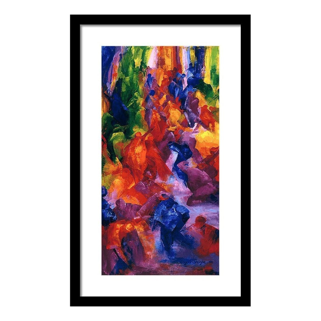 Dance by Bayo Iribhogbe (Black Frame)