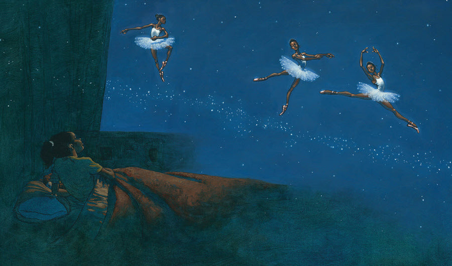 Dancing on the Milky Way by Kadir Nelson