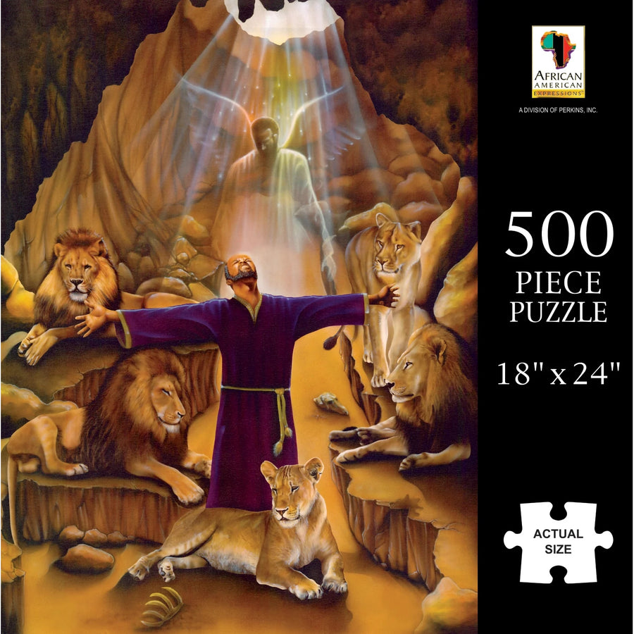 Daniel in the Lion's Den by Keith Conner: African American Jigsaw Puzzle