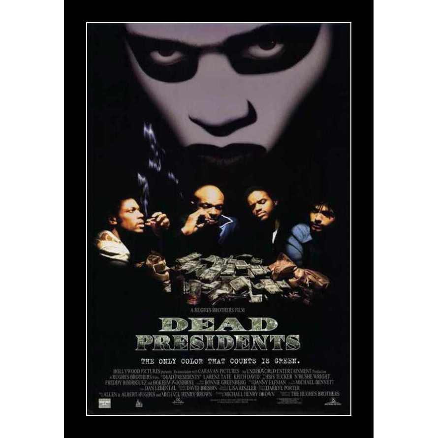 Dead Presidents Movie Poster (Black Frame)