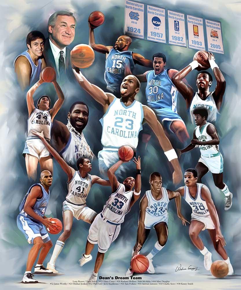 Dean's Dream Team: University of North Carolina by Wishum Gregory
