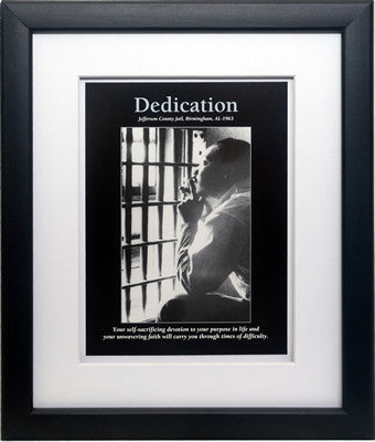 Dedication: Martin Luther King, Jr. by D'azi Productions (Framed)