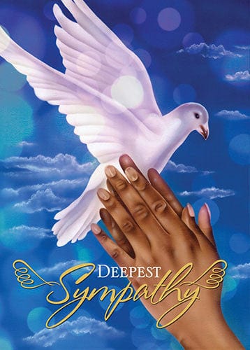 Deepest Sympathy: African American Sympathy Greeting Card