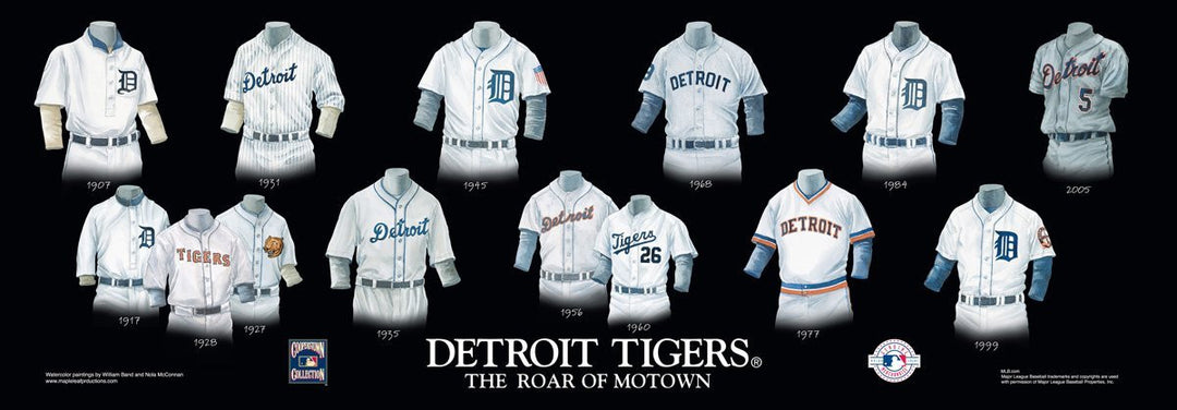 Detroit Tigers: The Roar of Motown by Nola McConnan and William Band – The  Black Art Depot