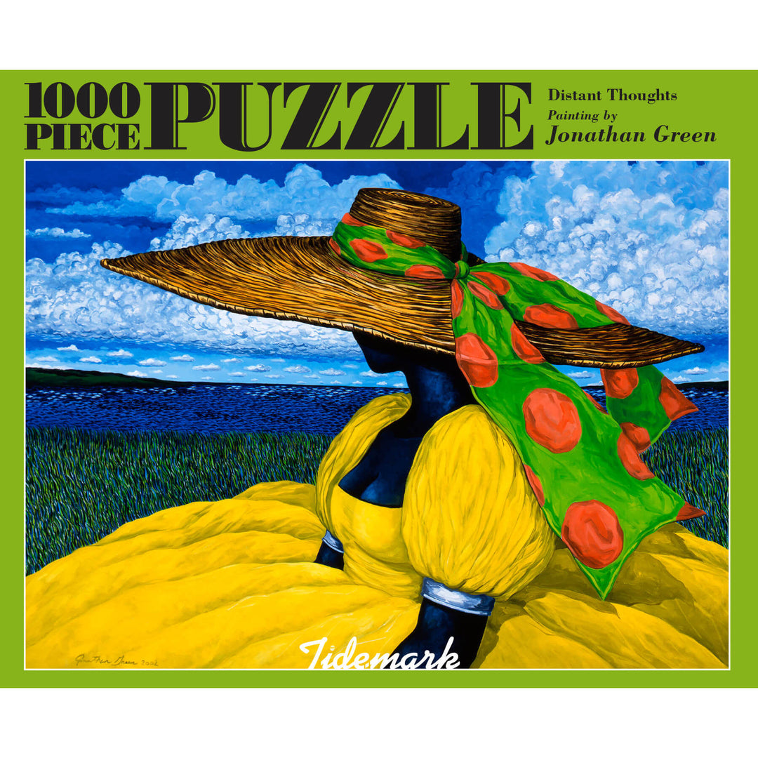 Distant Thoughts by Jonathan Green: African American Jigsaw Puzzle