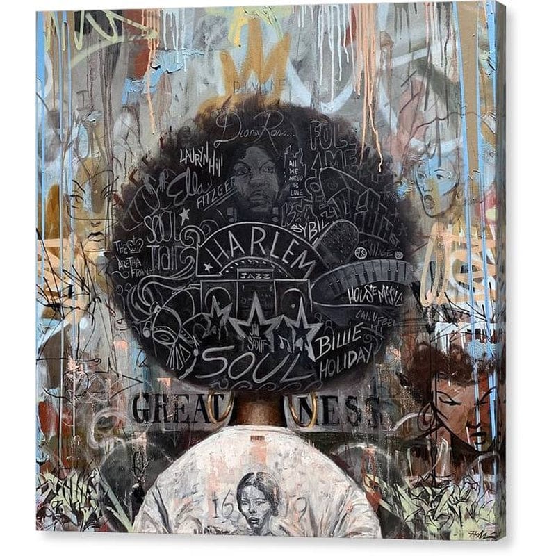 Uptown, Downtown by Ernie Barnes – The Black Art Depot