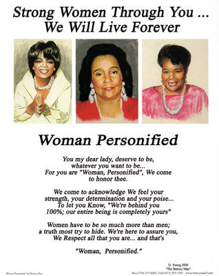 Women Personified by Donald Young