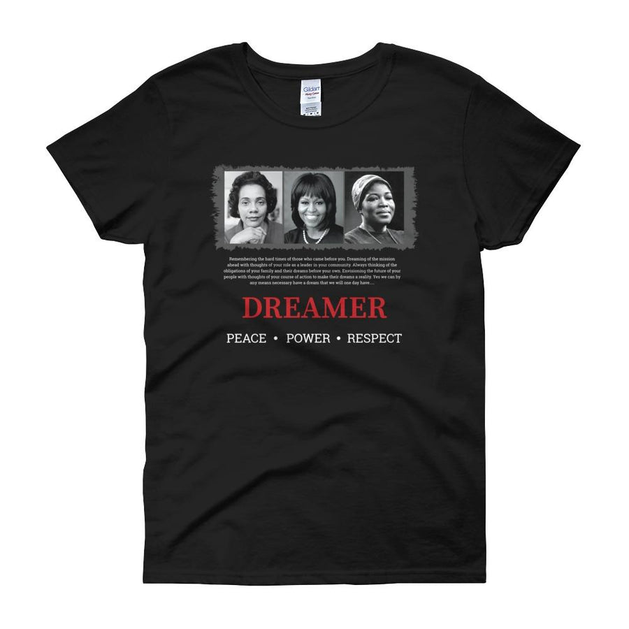The Dreamer (Coretta Scott King, Michelle Obama and Betty Shabazz) T-Shirt by RBG Forever