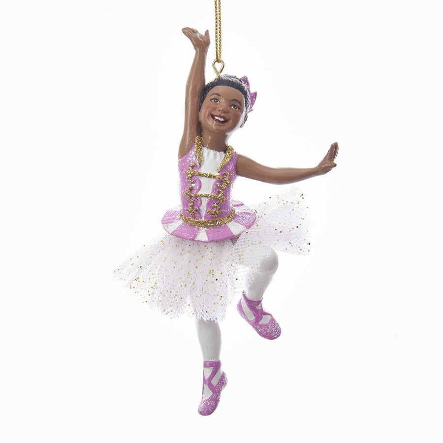 Ballerina Girl: African American Christmas Ornament by Kurt Adler