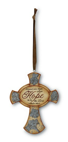 Hope Cross Ornament