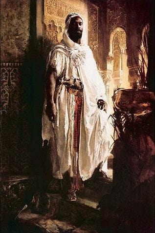 Moorish Chief-Art-Eduard Charlemont-38x26.25-Unframed-The Black Art Depot