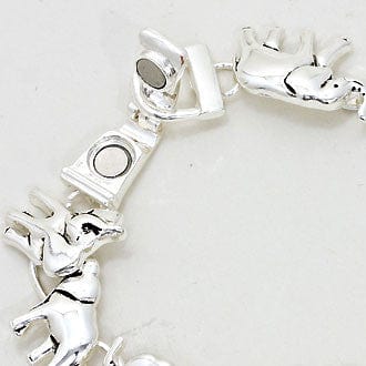 Delta Sigma Theta Inspired Elephant Train Bracelet