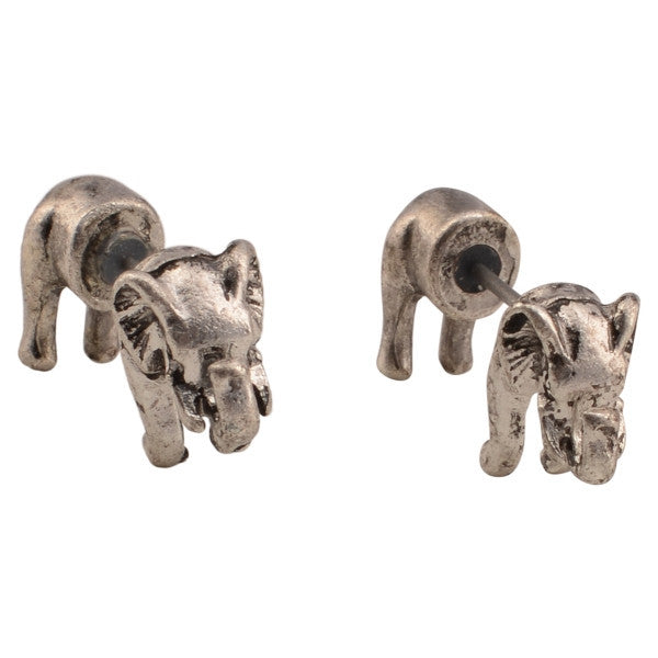Elephant Post Earrings by Judson and Company