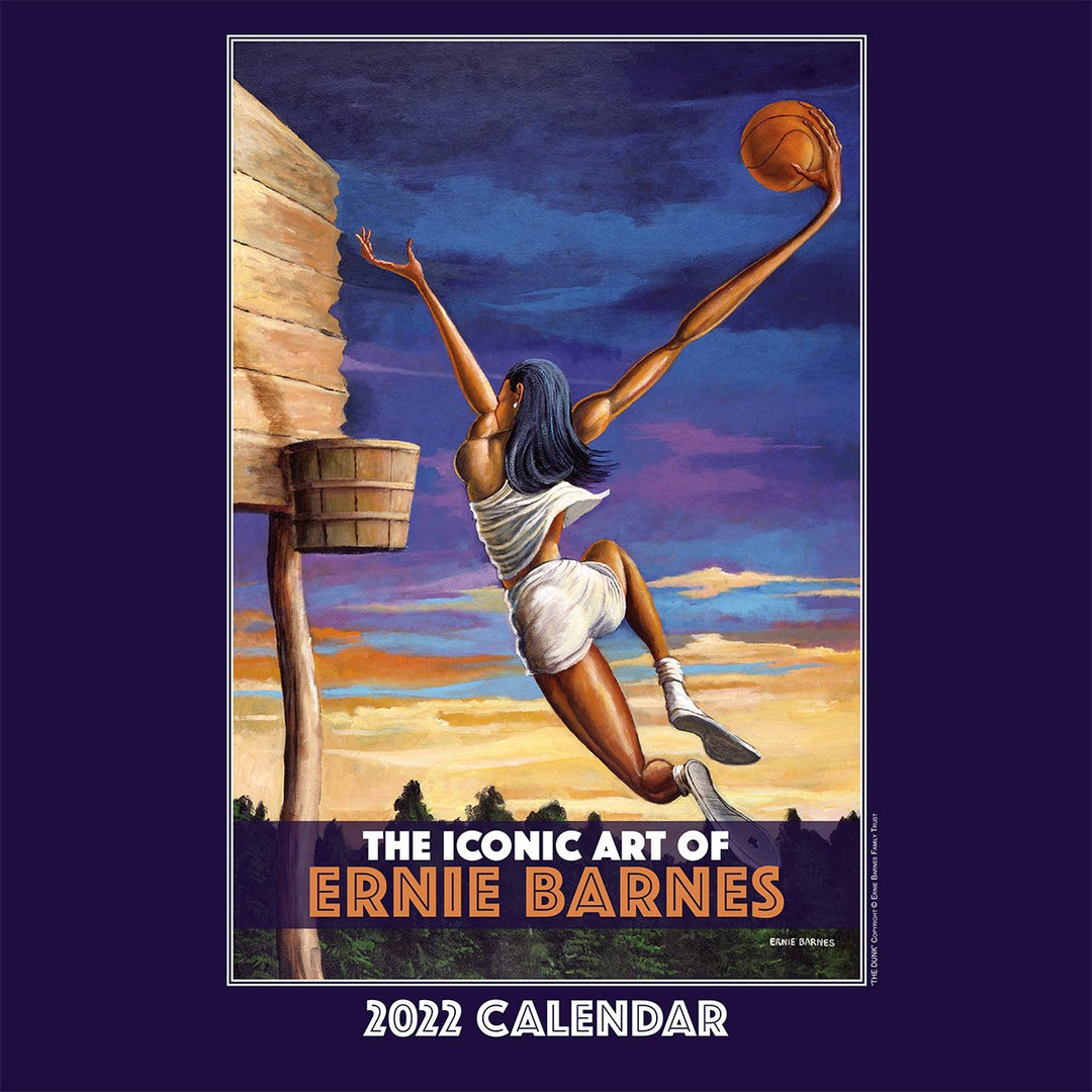 The Art of Ernie Barnes: 2022 African American Wall Calendar (Front)