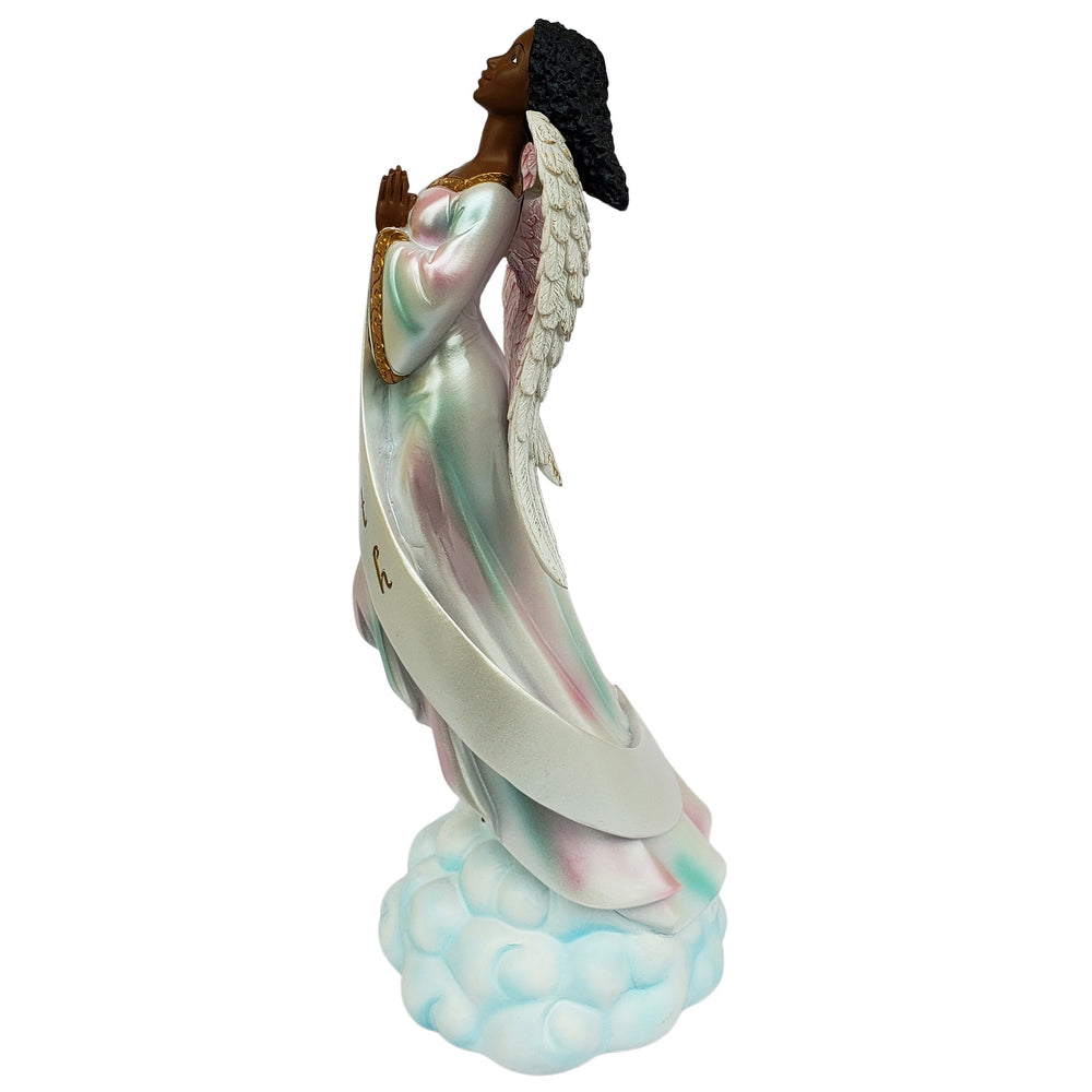 Praise Angel: African American Angelic Figurine