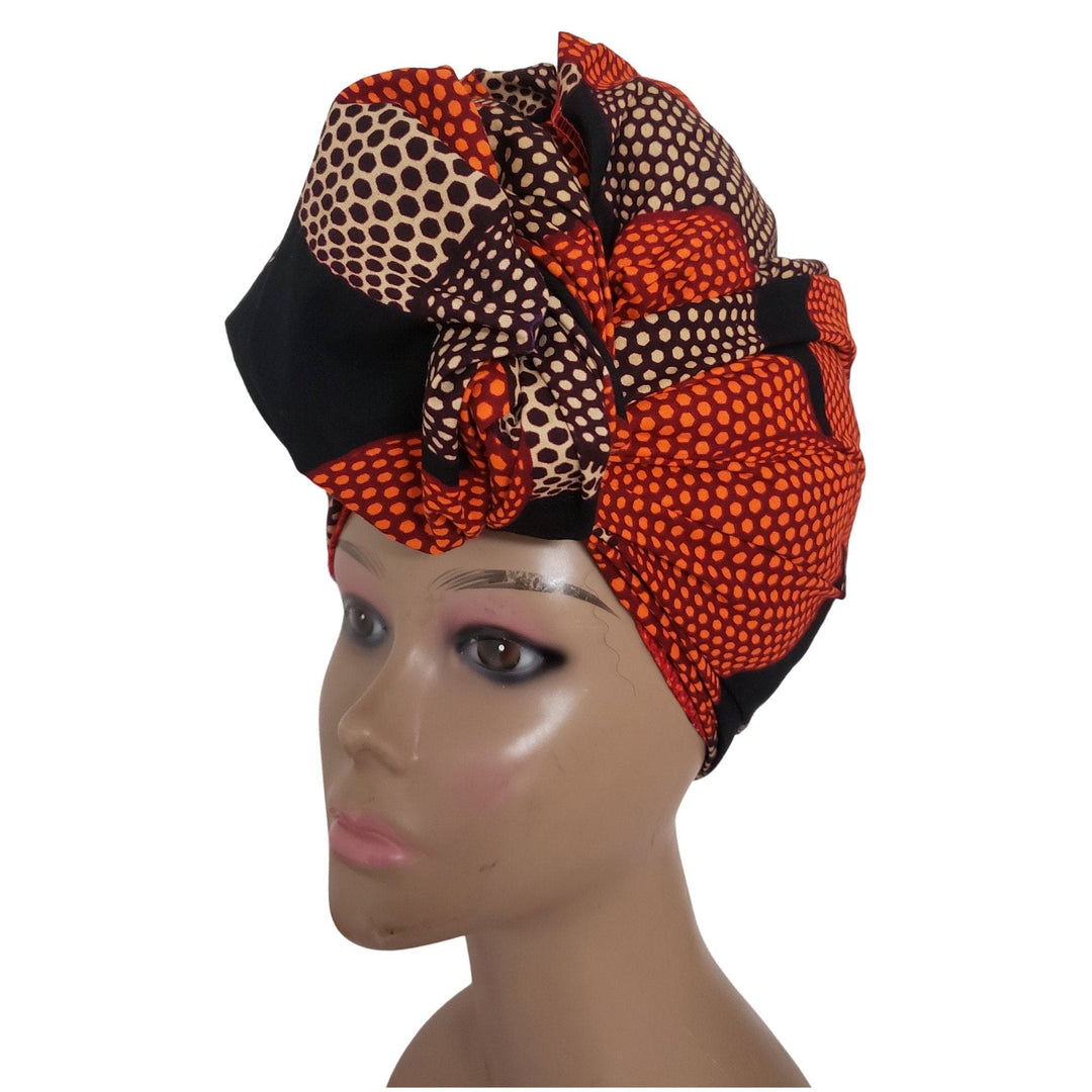 Fatima: Authentic African Fabric Headwrap by Boutique Africa (Kenya)