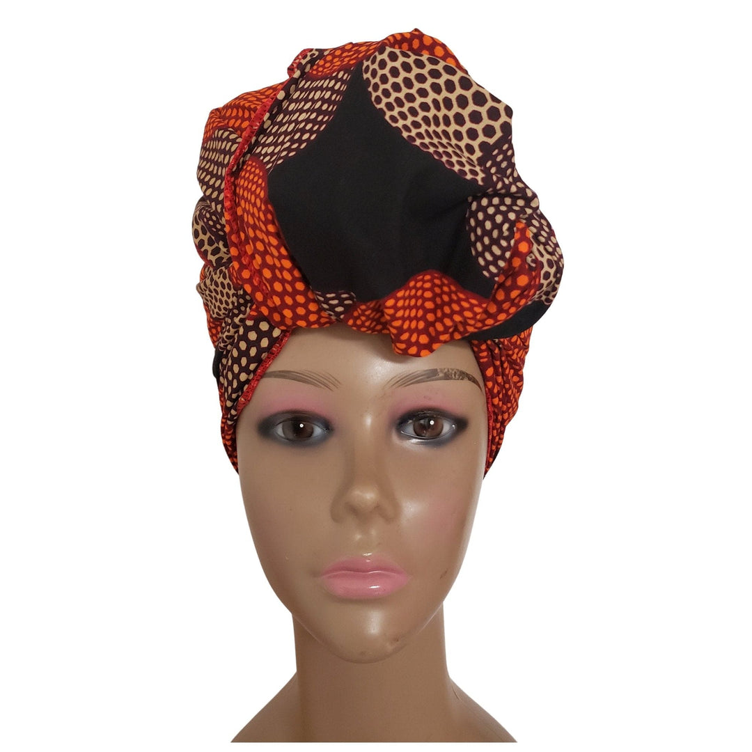 Fatima: Authentic African Fabric Headwrap by Boutique Africa (Kenya)