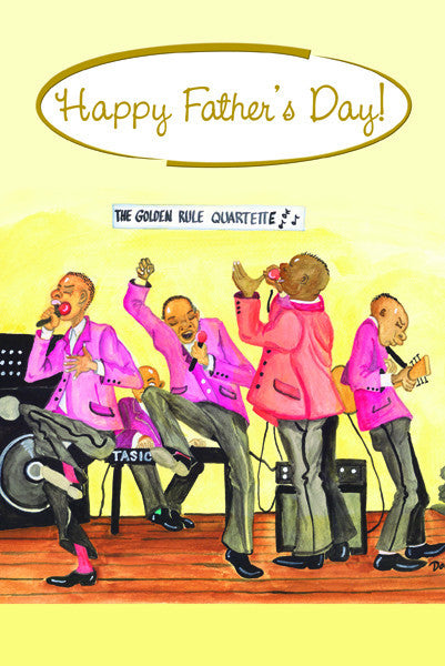4 of 5: Happy Father's Day: African American Father's Day Card