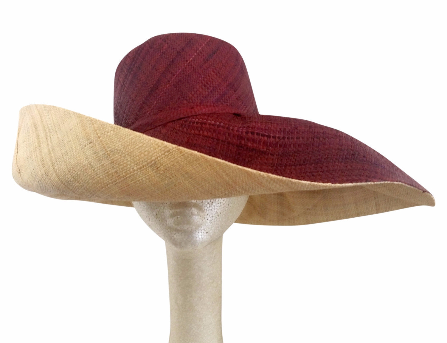 1 of 4: Rutendo: Hand Woven Madagascar Big Brim Raffia Sun Hat
