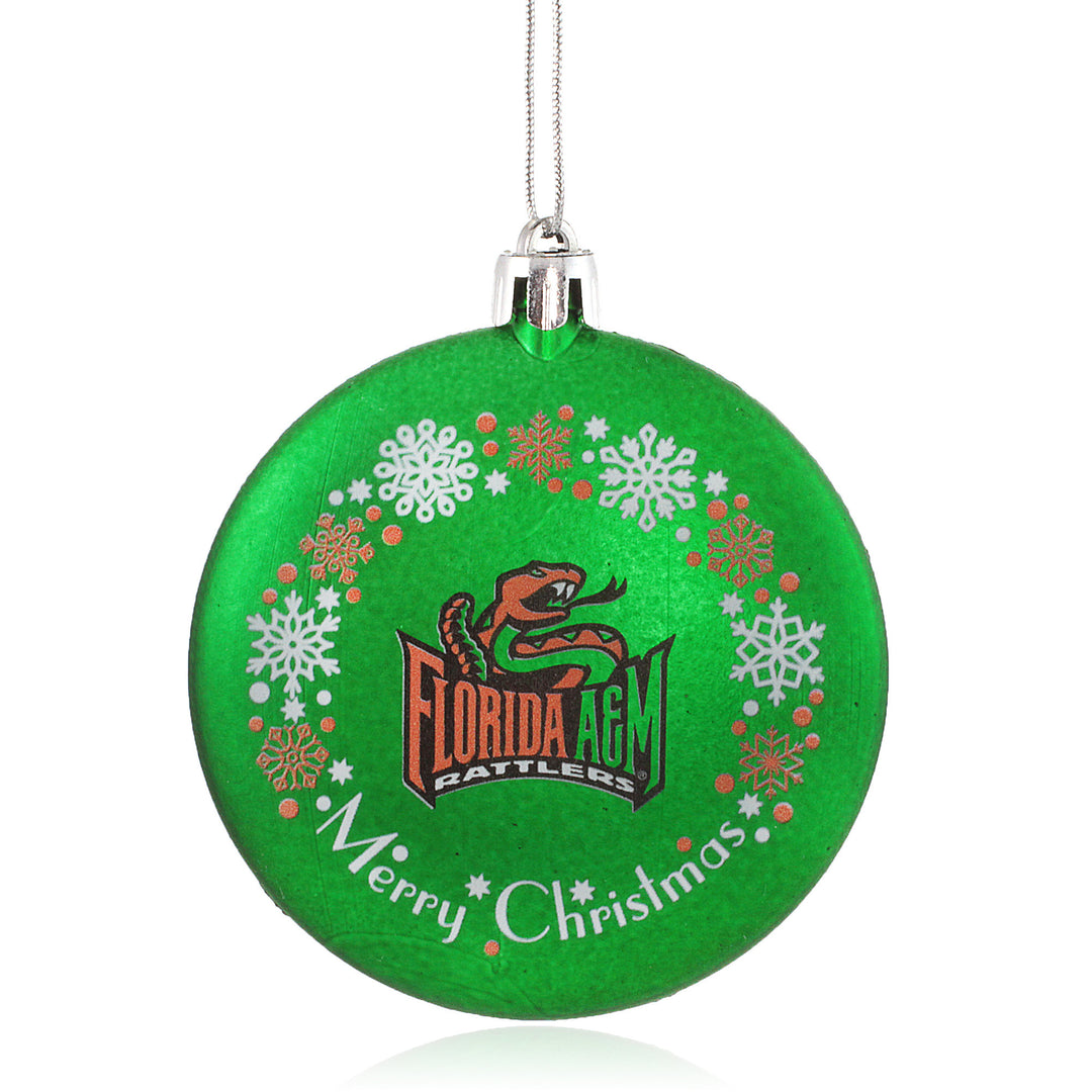 Florida A&M University Rattlers Christmas Ornament