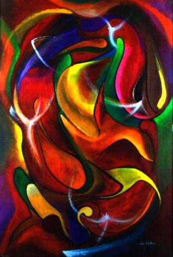 Moods by Fred Mathews (African American Abstract Artwork)