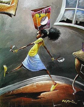 A Balanced Meal by Frank Morrison
