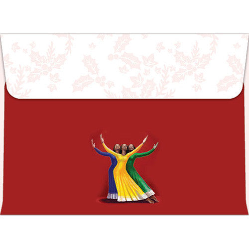 Glory, Blessing and Honor: African American Christmas Card Envelope