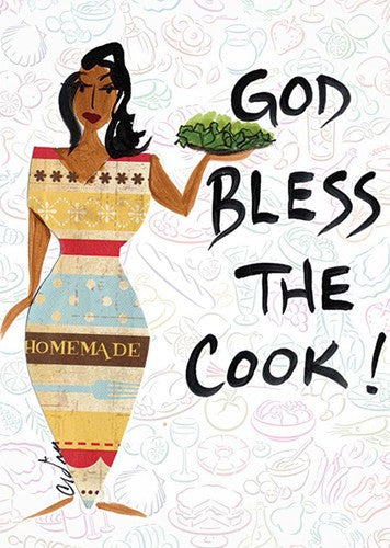 God Bless the Cook Magnet by Cidne Wallace