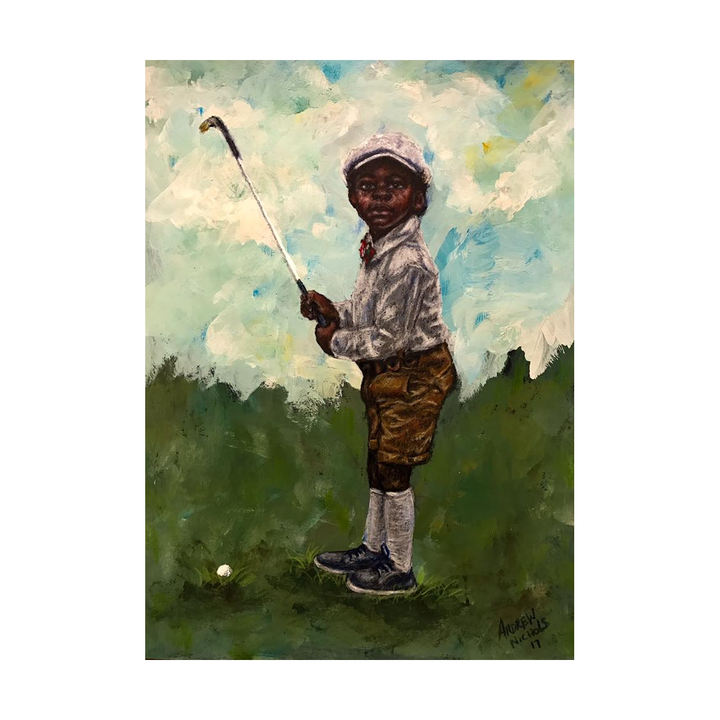 Lil' Golfer (Boy) by Andrew Nichols