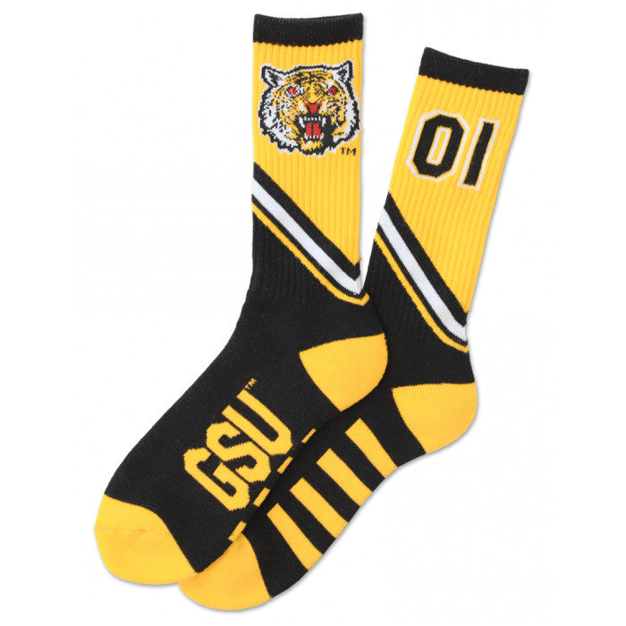 Grambling State University Tigers Knitted Socks by Big Boy Headgear