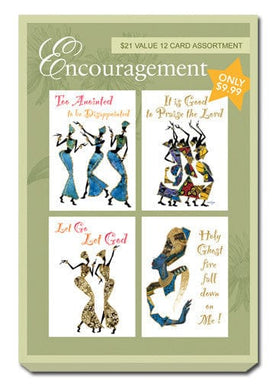 Green Box Set of Encouragement Greeting Cards