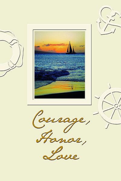 Courage, Honor, and Love Box Set of Father's Day Cards