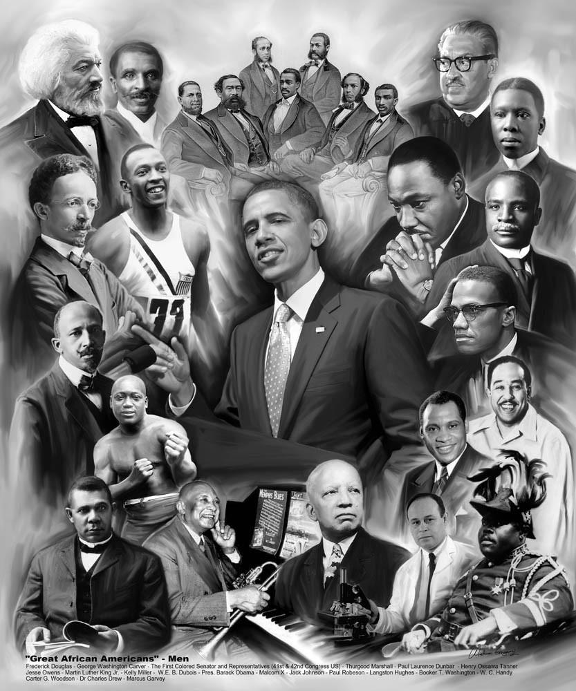 1 of 2: Great African-American Men by Wishum Gregory