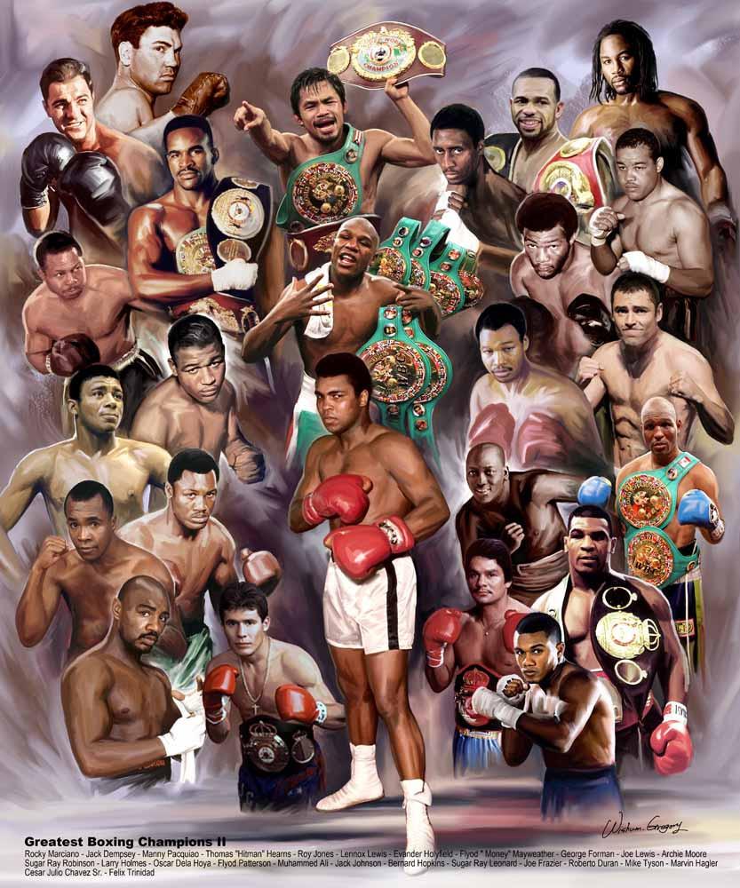 Great Boxing Champions II (25 Legends) by Wishum Gregory