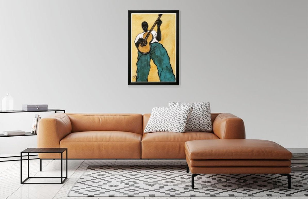 The Guitarist by Andrew Nichols (Mock Up)
