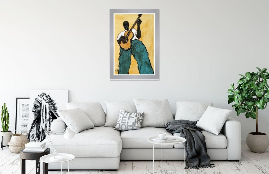 The Guitarist by Andrew Nichols (Mock Up)