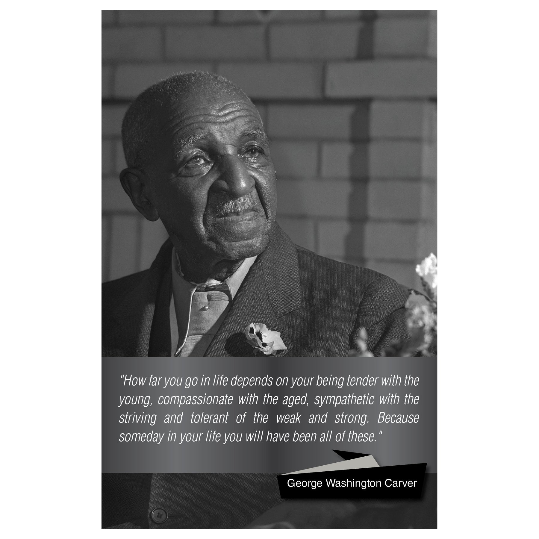 1 of 2: George Washington Carver: Compassion by Sankofa Designs