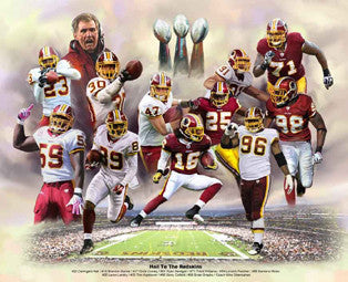 Hail to the Redskins by Wishum Gregory