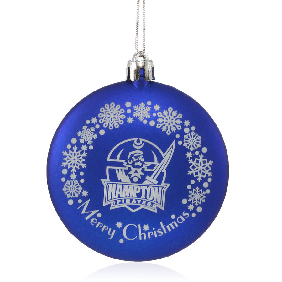 Hampton University Pirates Christmas Ornament