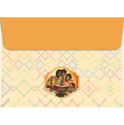 Happy Kwanzaa: Kwanzaa Greeting Card Matching Envelope