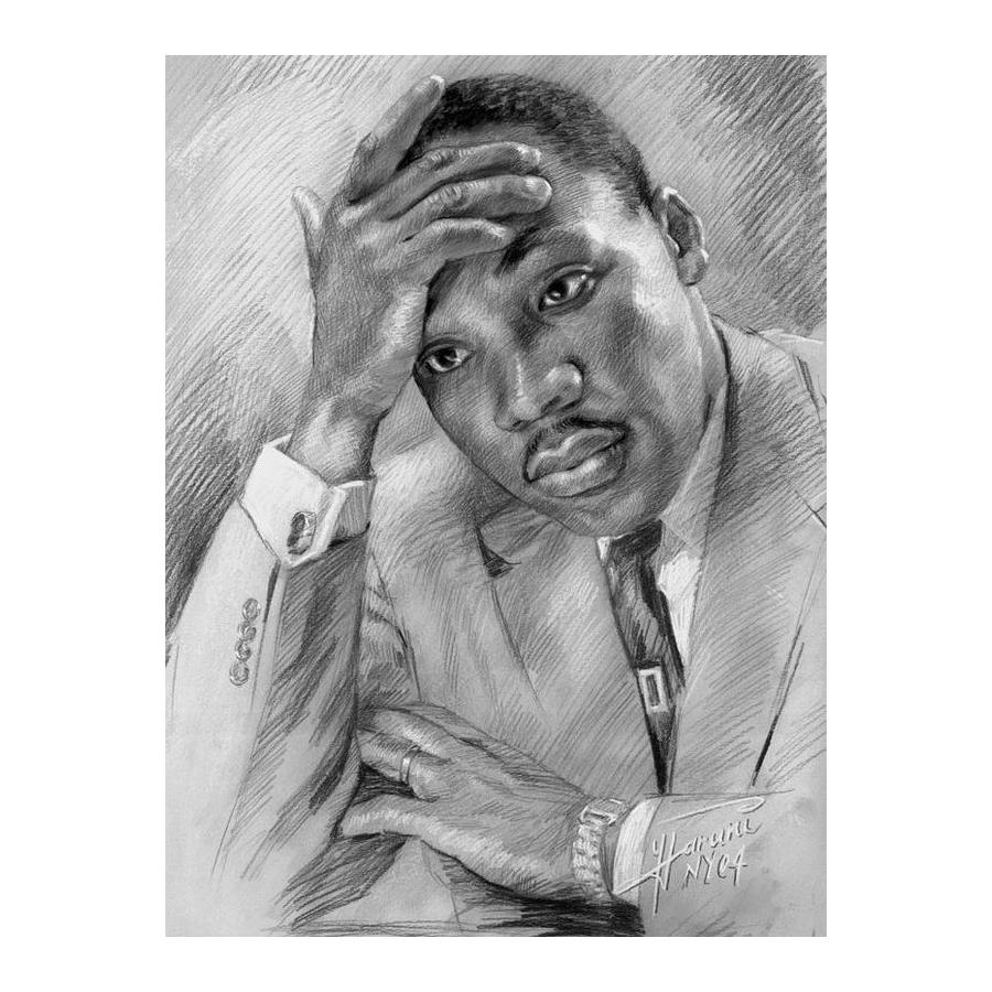 Rev. Dr. Martin Luther King Jr. by Ylli Haruni