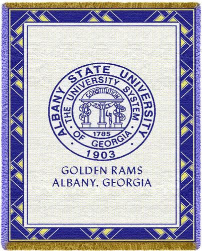 Albany State University Tapestry Throw