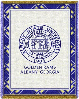 Albany State University Tapestry Throw
